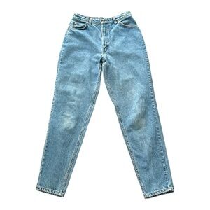 Vintage Levi’s 816 High Rise Mom Jeans Orange White Tab Women Size 30**